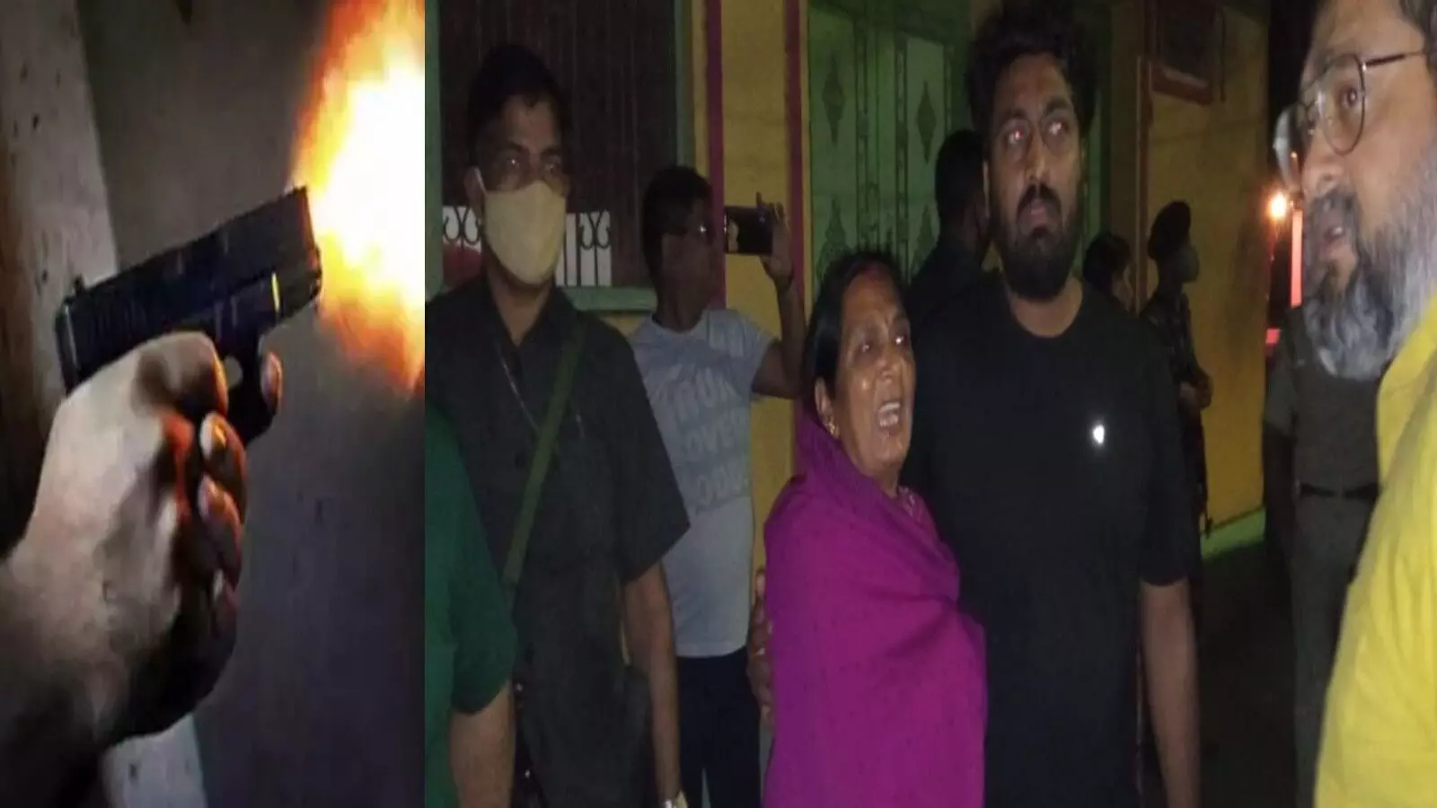 बंगाल भाजपा नेता दिग्विजय सिंह के घर के बाहर अंधाधुंध फायरिंग