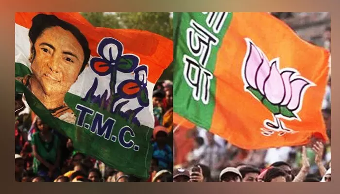 बंगाल में मतदाताओं को रिझाने की होड़, TMC-BJP के बीच जुबानी जंग और तेज
