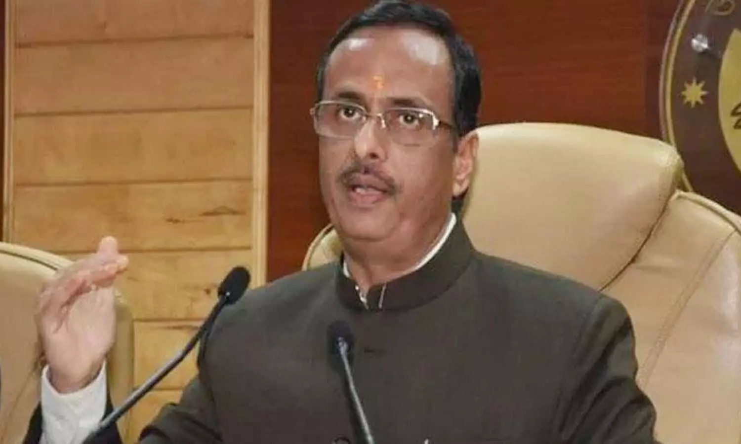In the case of death of 22 corona patients admitted using mock drill in the hospital, Deputy CM Dinesh Sharma