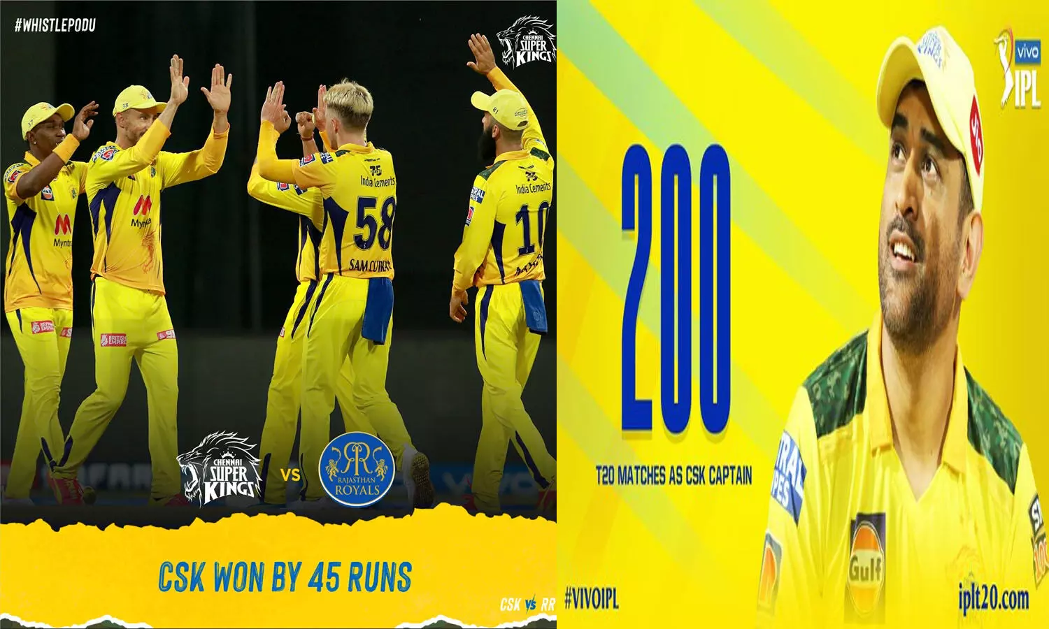 IPL 2021: बतौर CSK कप्तान धोनी ने 200वें मैच को बनाया यादगार