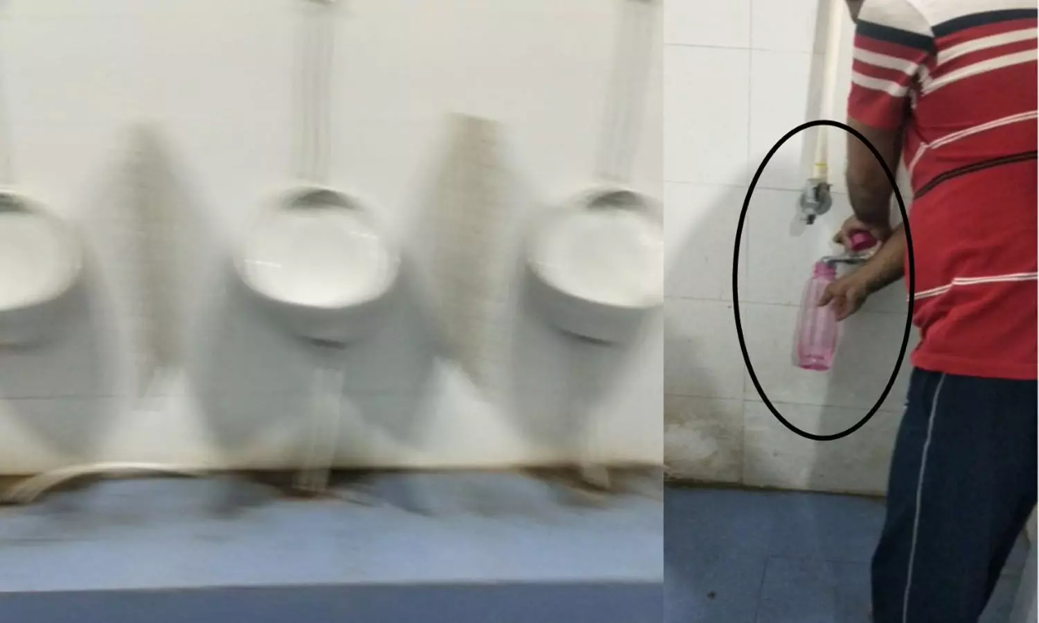 मौत को बुलावा: टॉयलेट टेंक से पानी पी रहे कोरोना मरीज, देखें हैरान करने वाला वीडियो