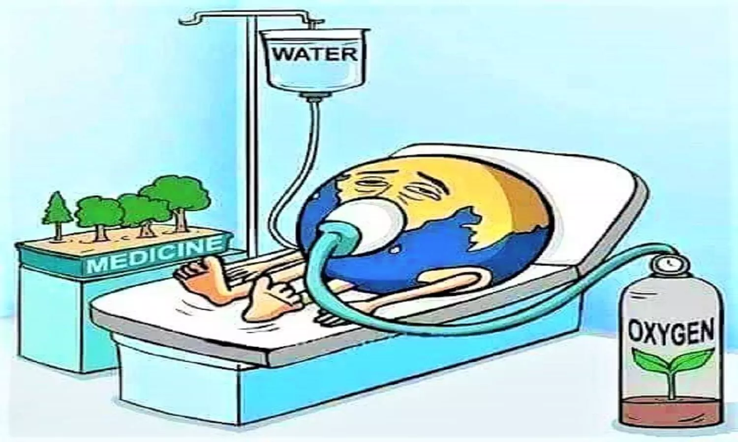 World Earth Day 2021: पहले पानी तो अब हवा खरीदने की आ गई नौबत