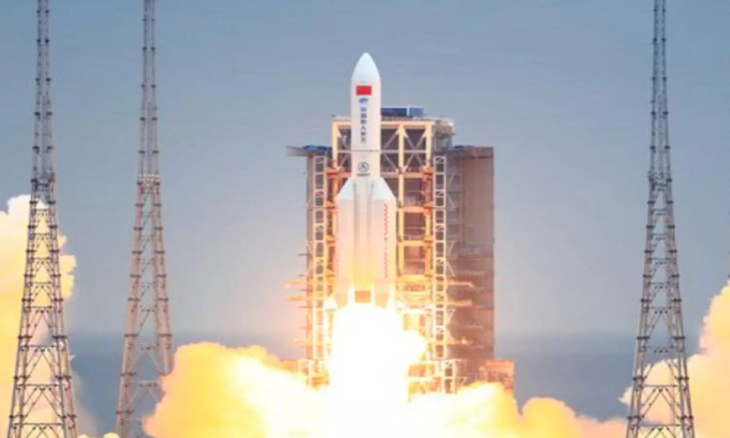 Chinese rocket set to crash back to Earth