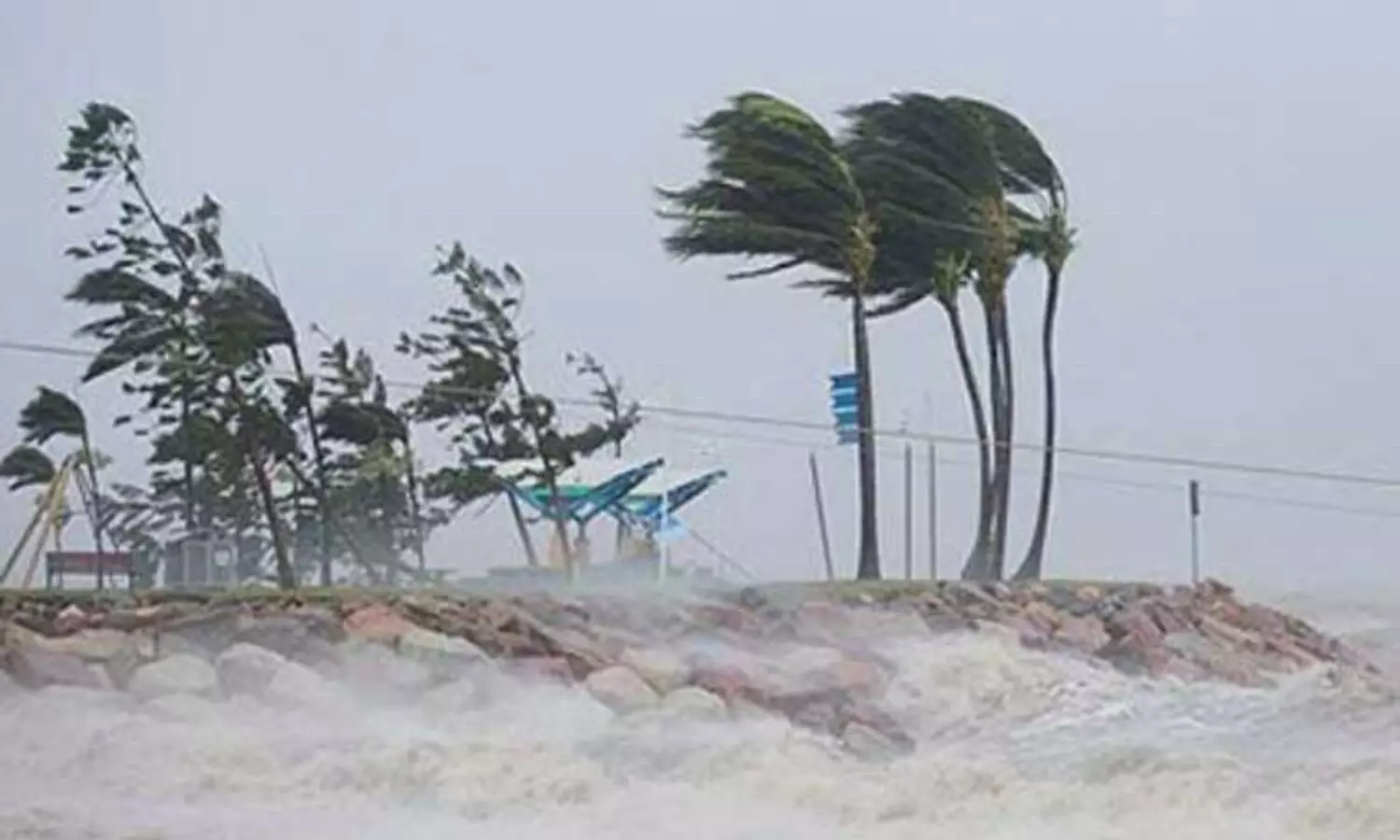 Cyclonic storm in India