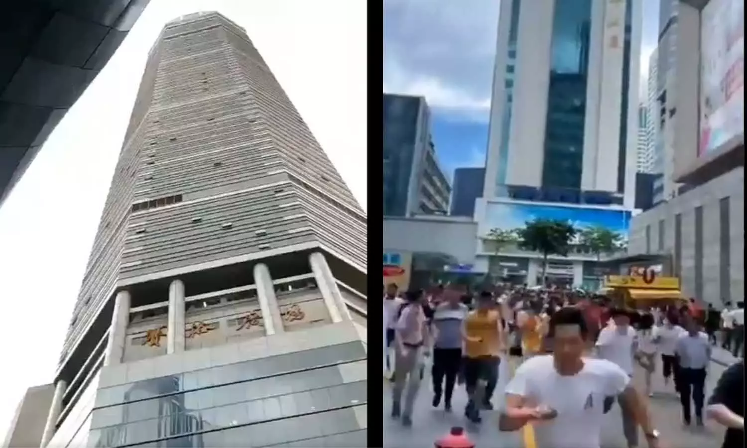 चीन में फैली दहशत: अचानक हिलने लगी 73 मंजिला इमारत, इधर उधर भागे लोग