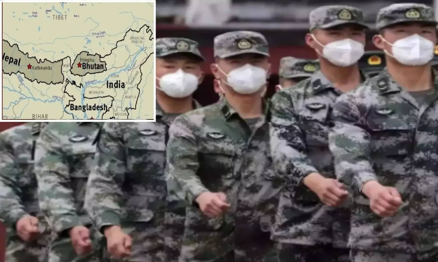 अब अरुणाचल सीमा पर चीन की नई शरारत, भूटान में घुसकर बना डाला आर्मी बेस