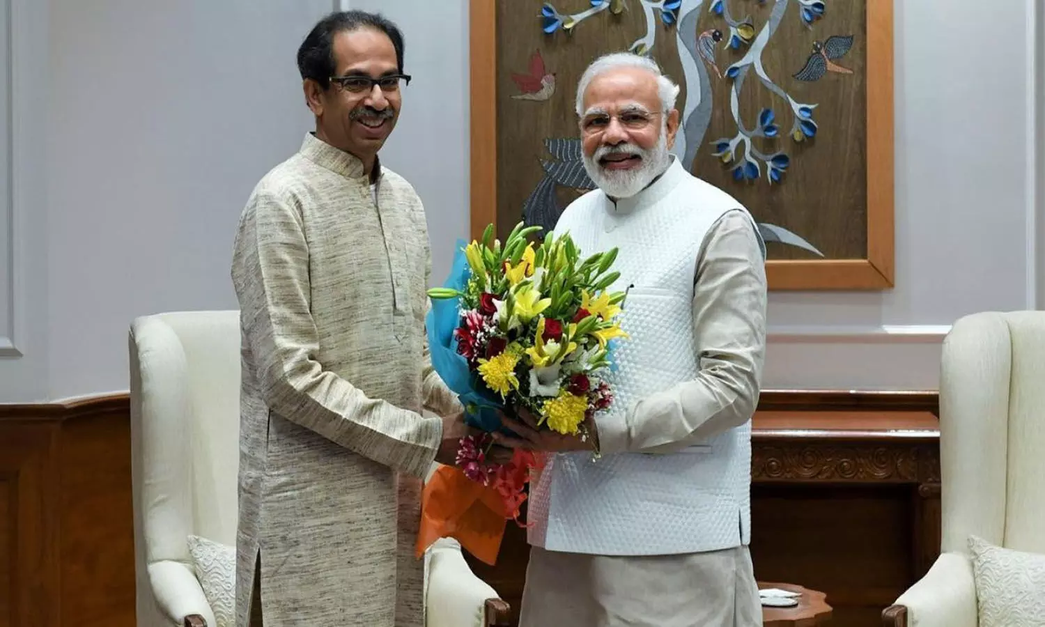 uddhav thackeray meets pm modi