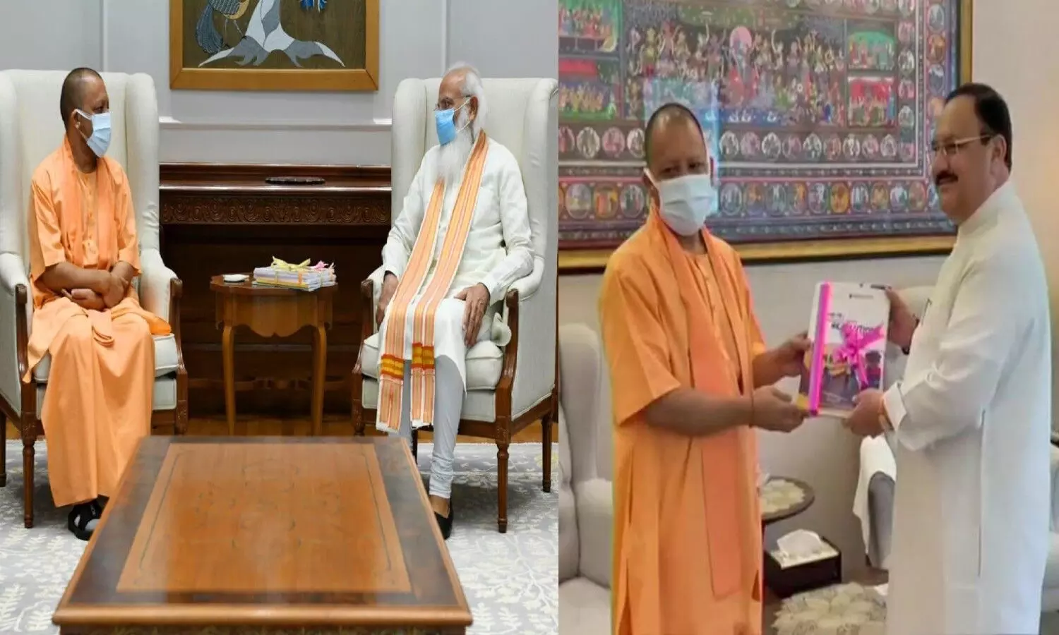 UP Politics । CM Yogi Adityanath Meets Narendra Modi । UP Assembly Election  2022 ।Yogi Cabinet Expand | UP Politics: पीएम मोदी के बाद जेपी नड्डा से  मिले सीएम योगी, इस मुलाकात