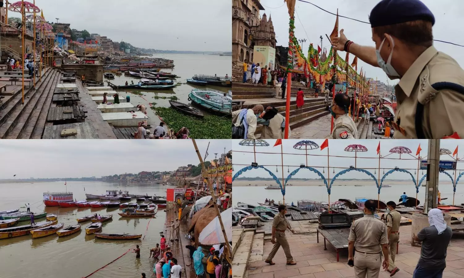 Varanasi News: दूसरे साल भी कोरोना की भेंट चढ़ा गंगा दशहरा! मायूस हुए भक्त, नहीं कर पाए स्नान