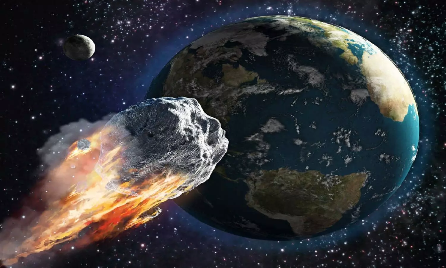 Once again, a huge 250-meter meteoroid has become a problem for the Earth. Which is moving towards the earth