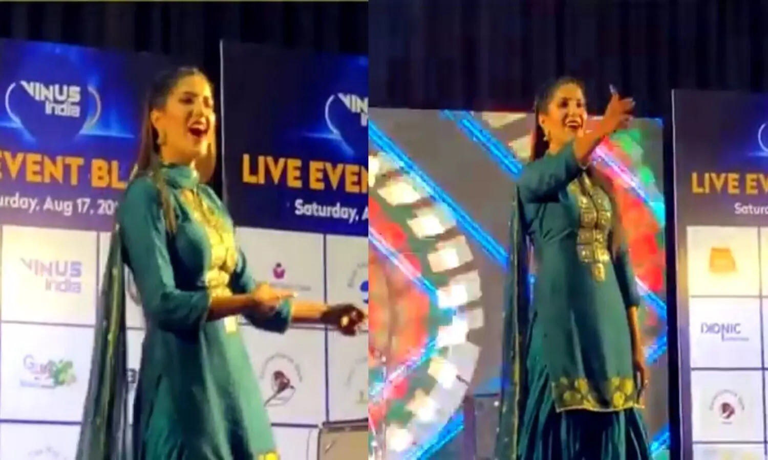Sapna Choudhary ke Gane: काचे काट ले गाने पर सपना चौधरी ने किया शानदार डांस, Video हुआ वायरल