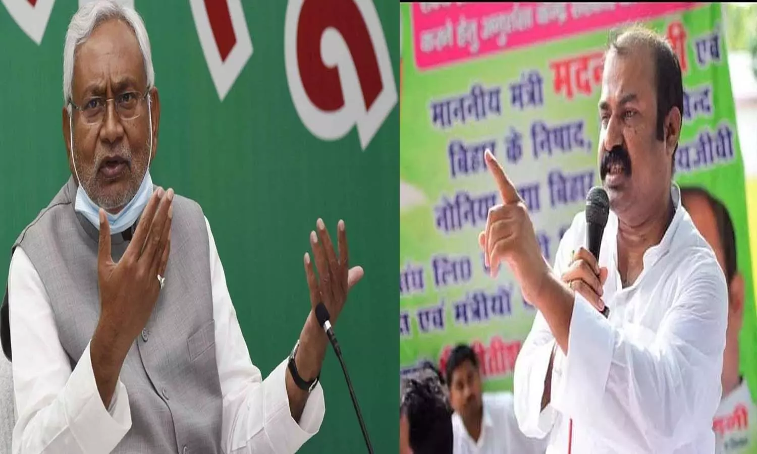Bihars Social Welfare Minister Madan Sahnis resignation announcement is considered a big setback for CM Nitish Kumar.