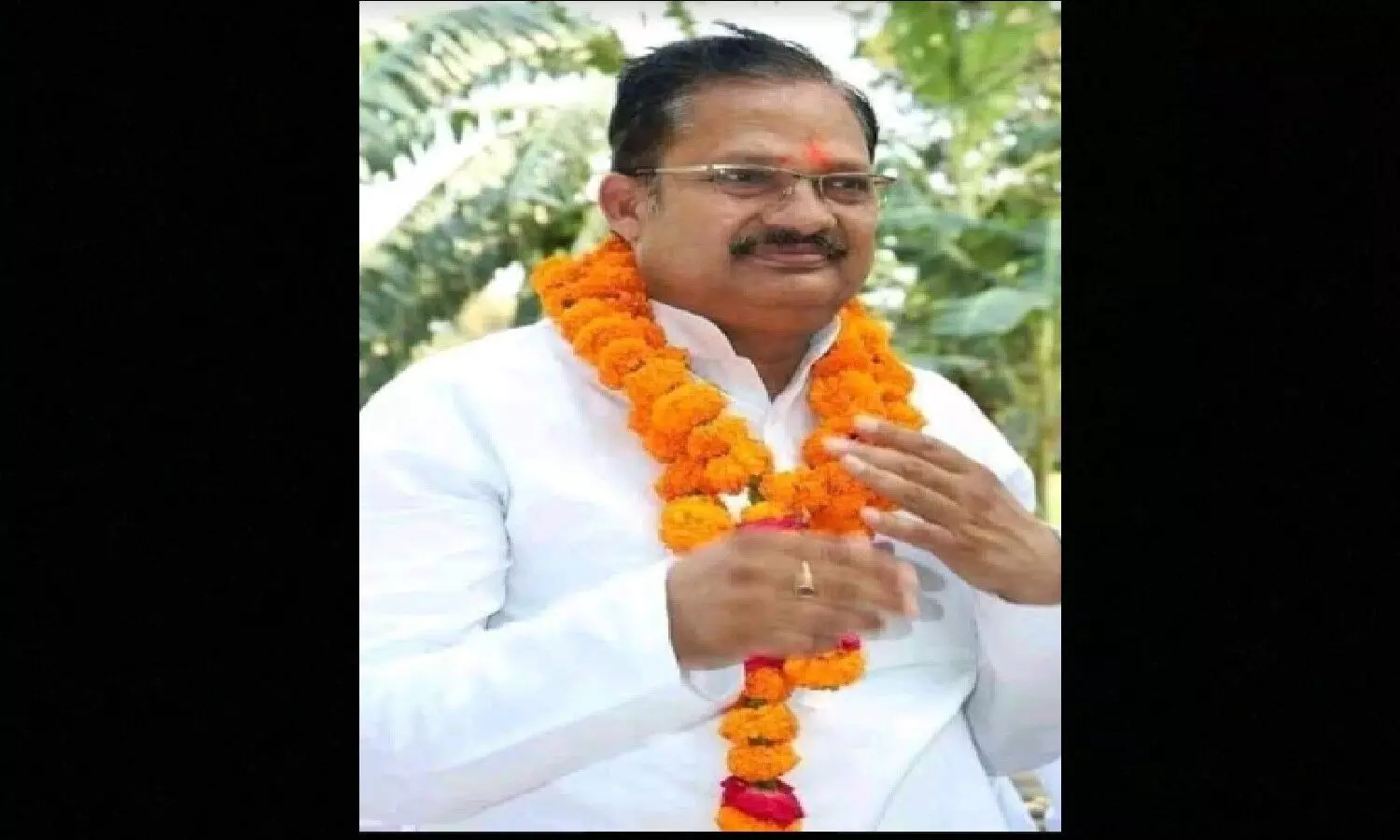 BJPs Daddan Mishra became unopposed president of Shravasti district panchayat due to SPs walkover