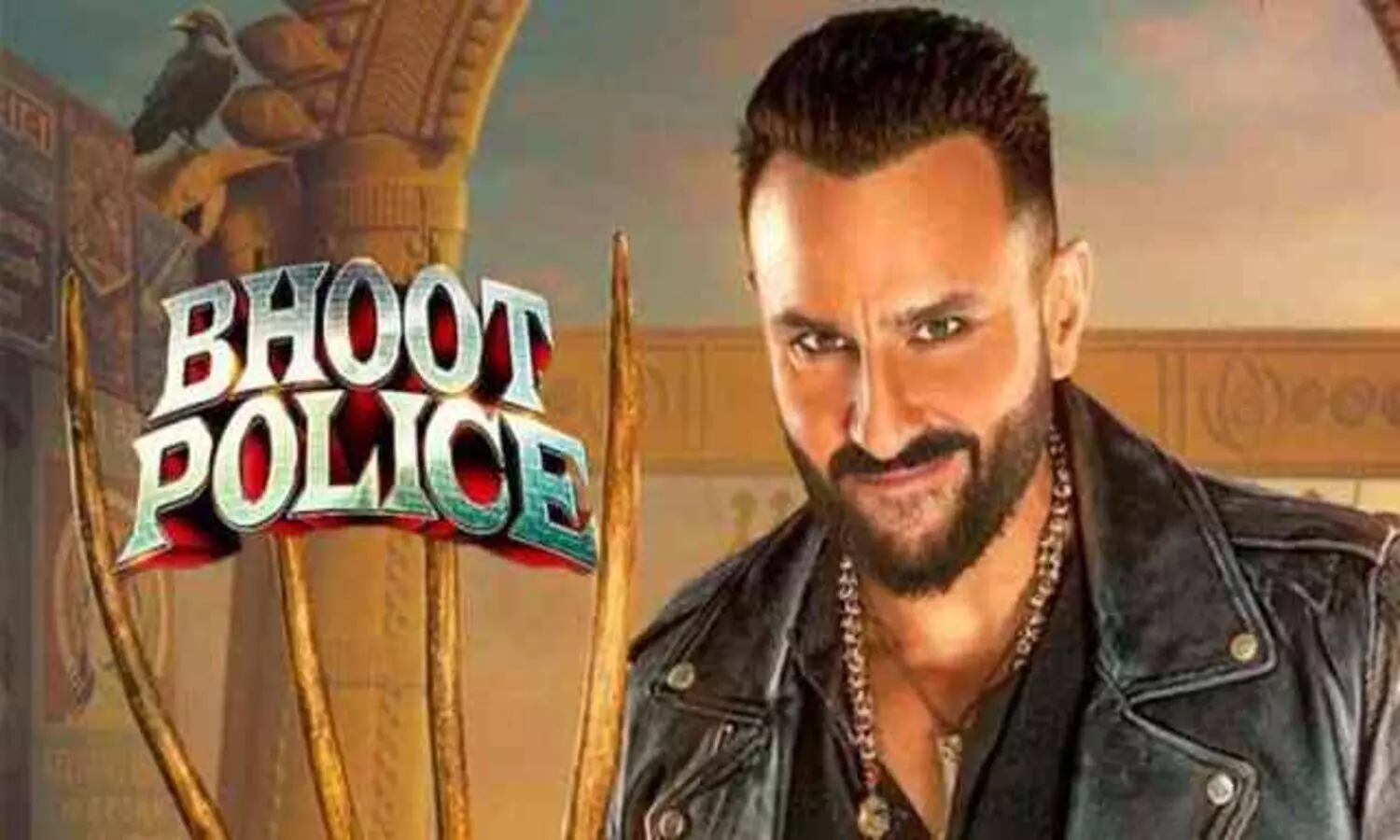 saif ali khan first look from bhoot police