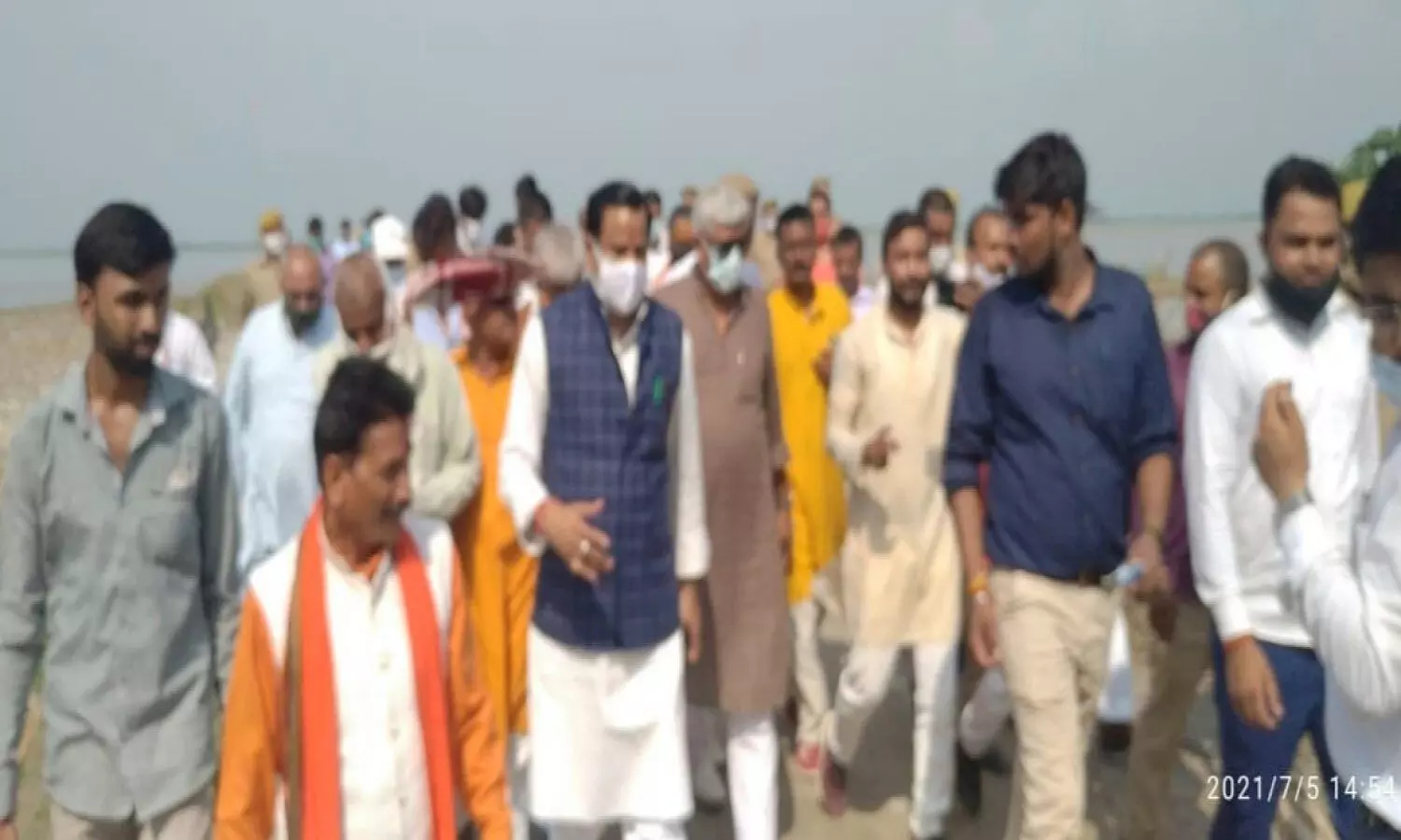 Kushinagar News: केंद्र और प्रदेश के जलशक्ति मंत्रियों ने बाढ़ बचाव कार्य का किया निरीक्षण