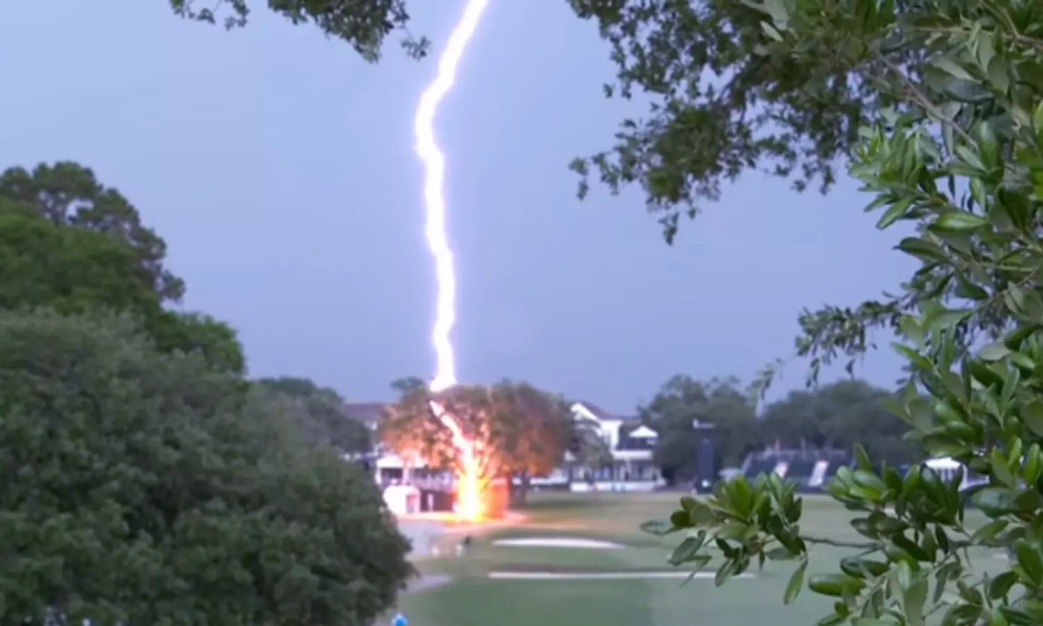 lightning strike