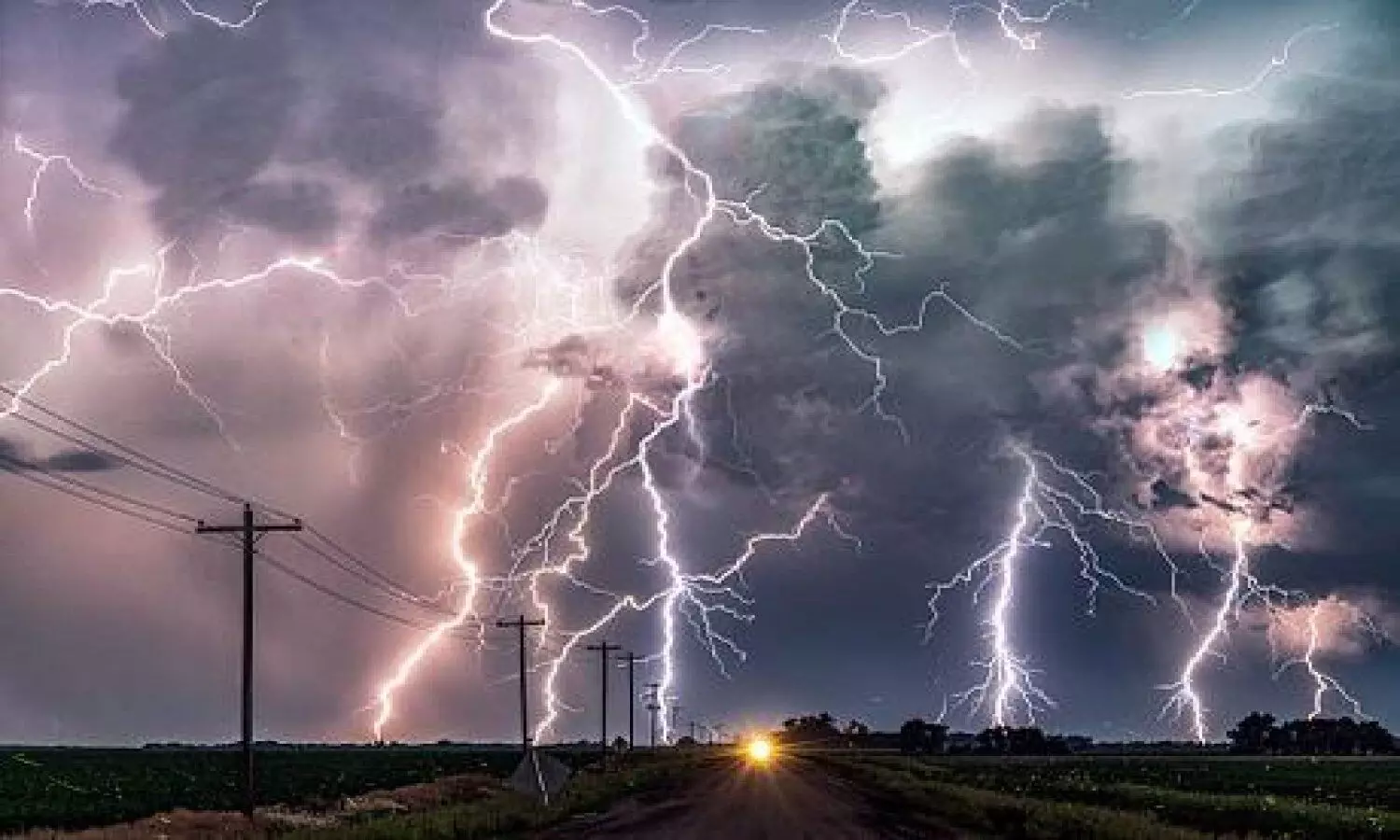 Thunderstorm symbolic photo taken from social media