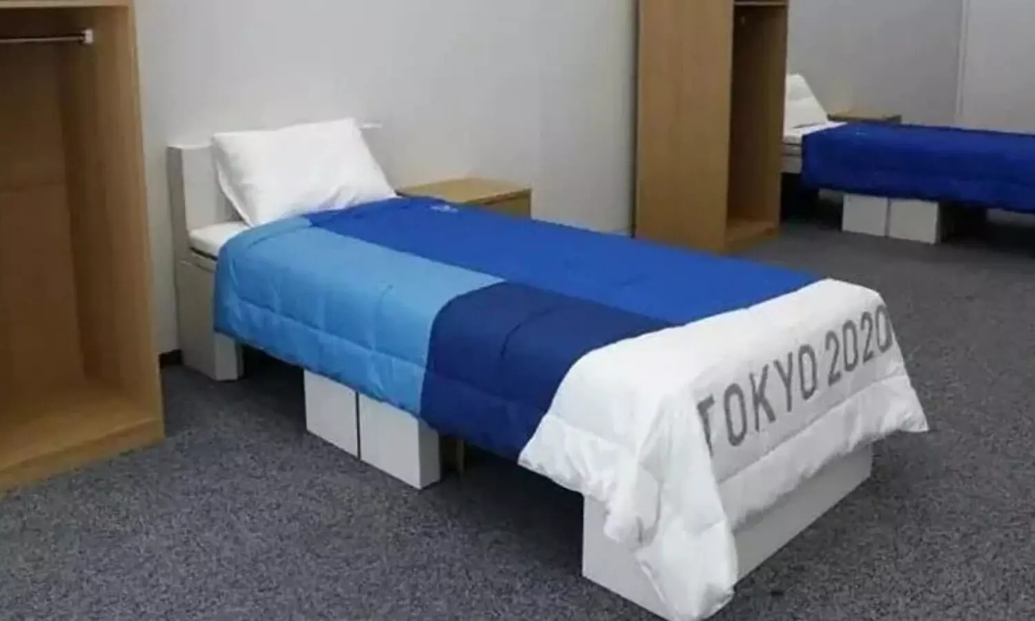 Anti Sex Beds install due to olympics