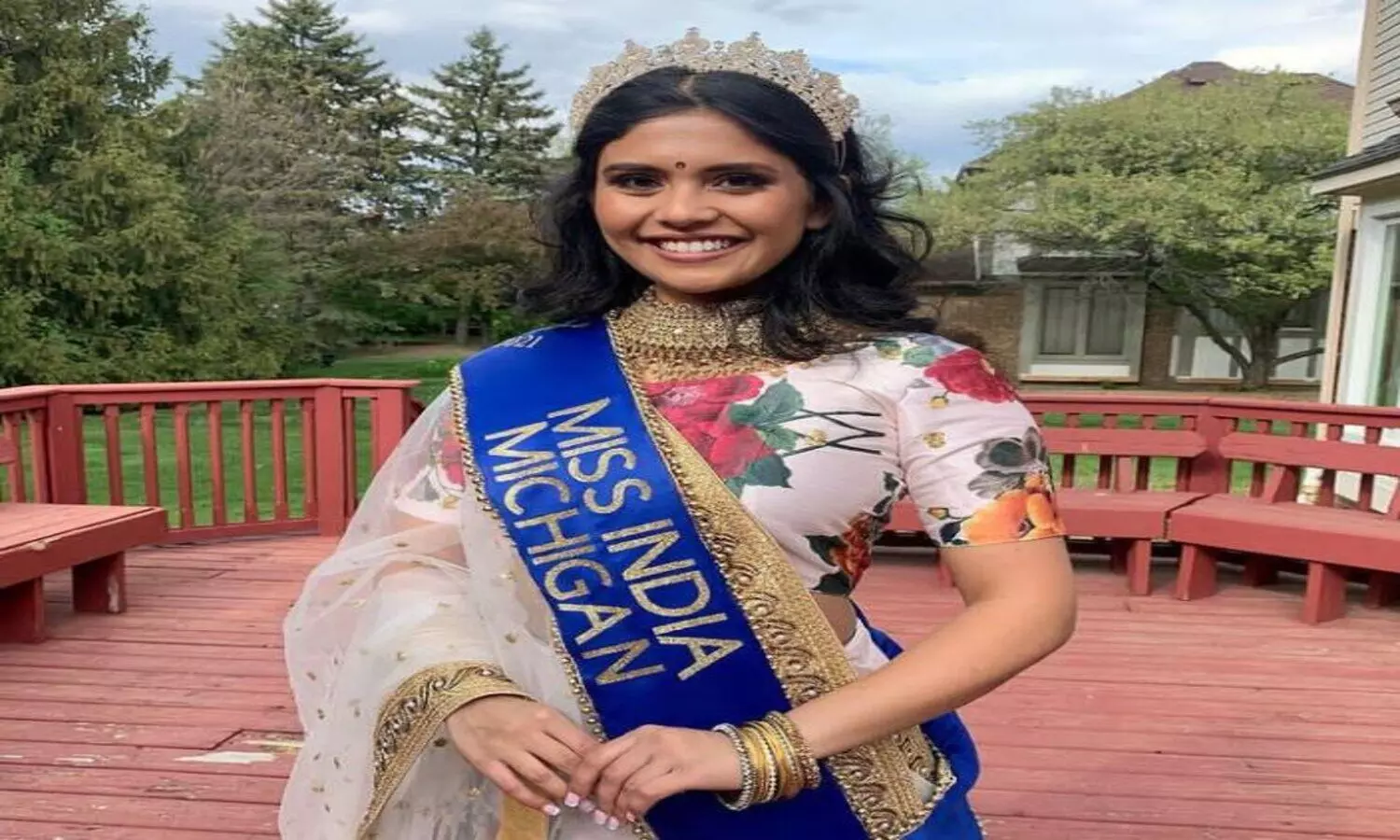 Vaidehi Dongre  crowned Miss India USA