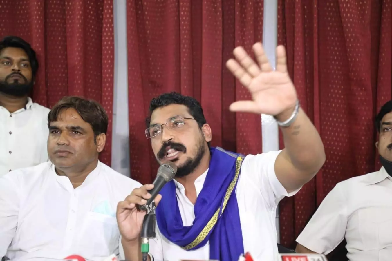 Bhim Army Chief Chandrashekhar Azad press conference