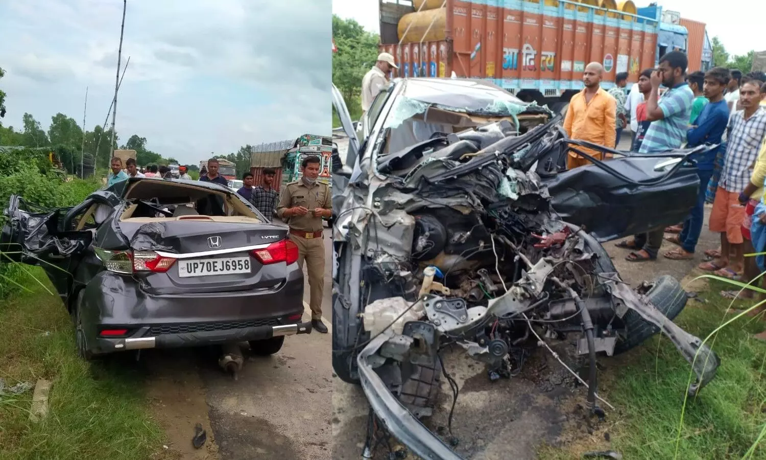 Pratapgarh Accident News: जोरदार टक्कर में तेज रफ्तार कार के उड़े परखच्चे, कई मौतों से मचा कोहराम
