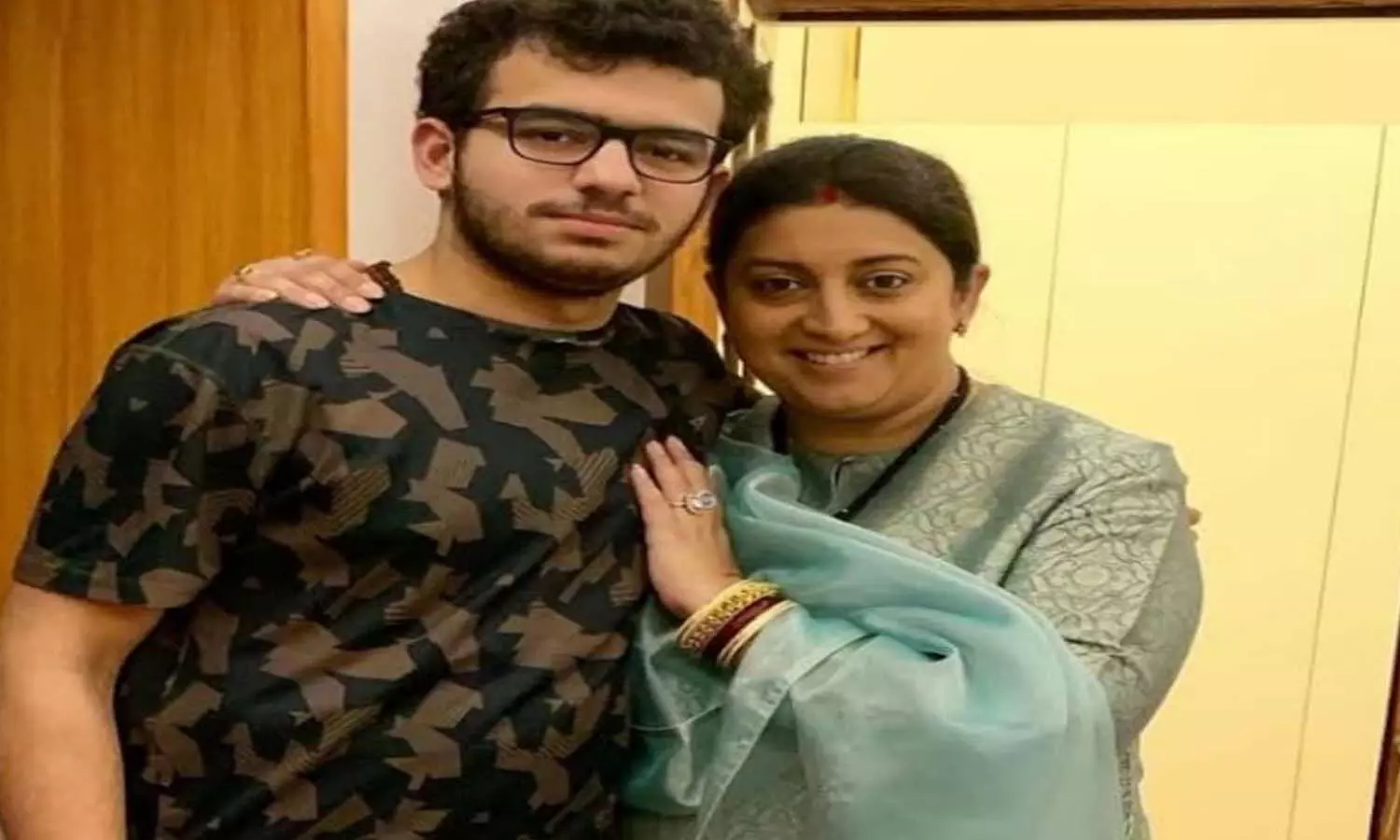 Smriti Irani- son Johar Irani