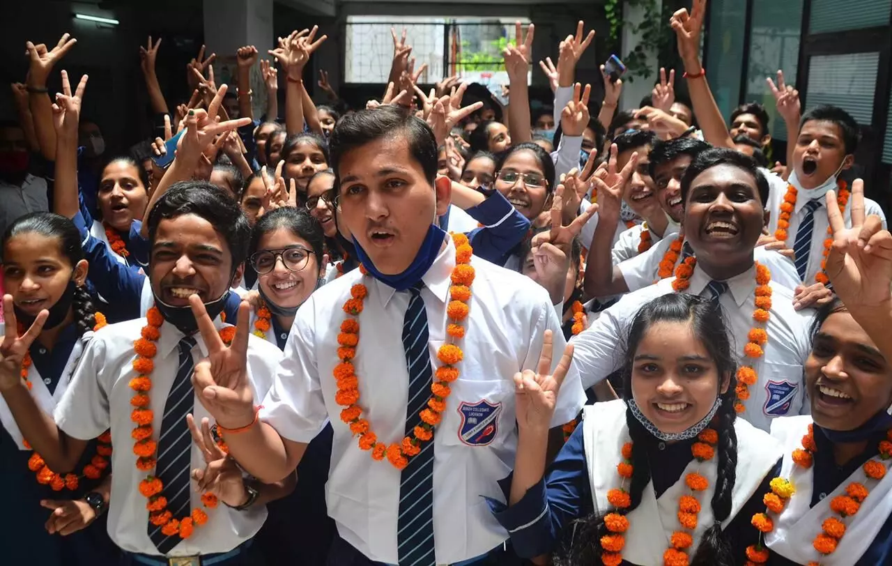 student feel happy after declaration of result