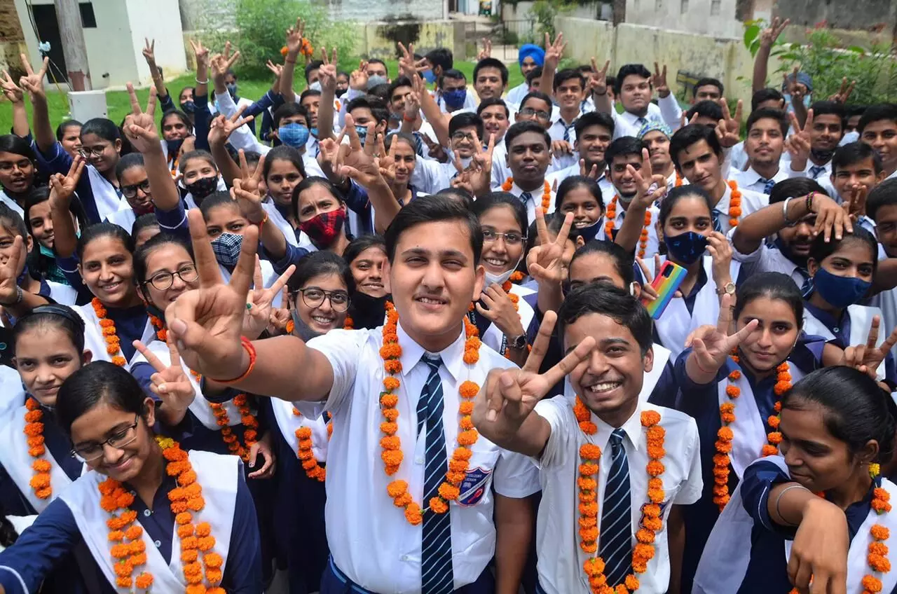 student feel happy after declaration of result