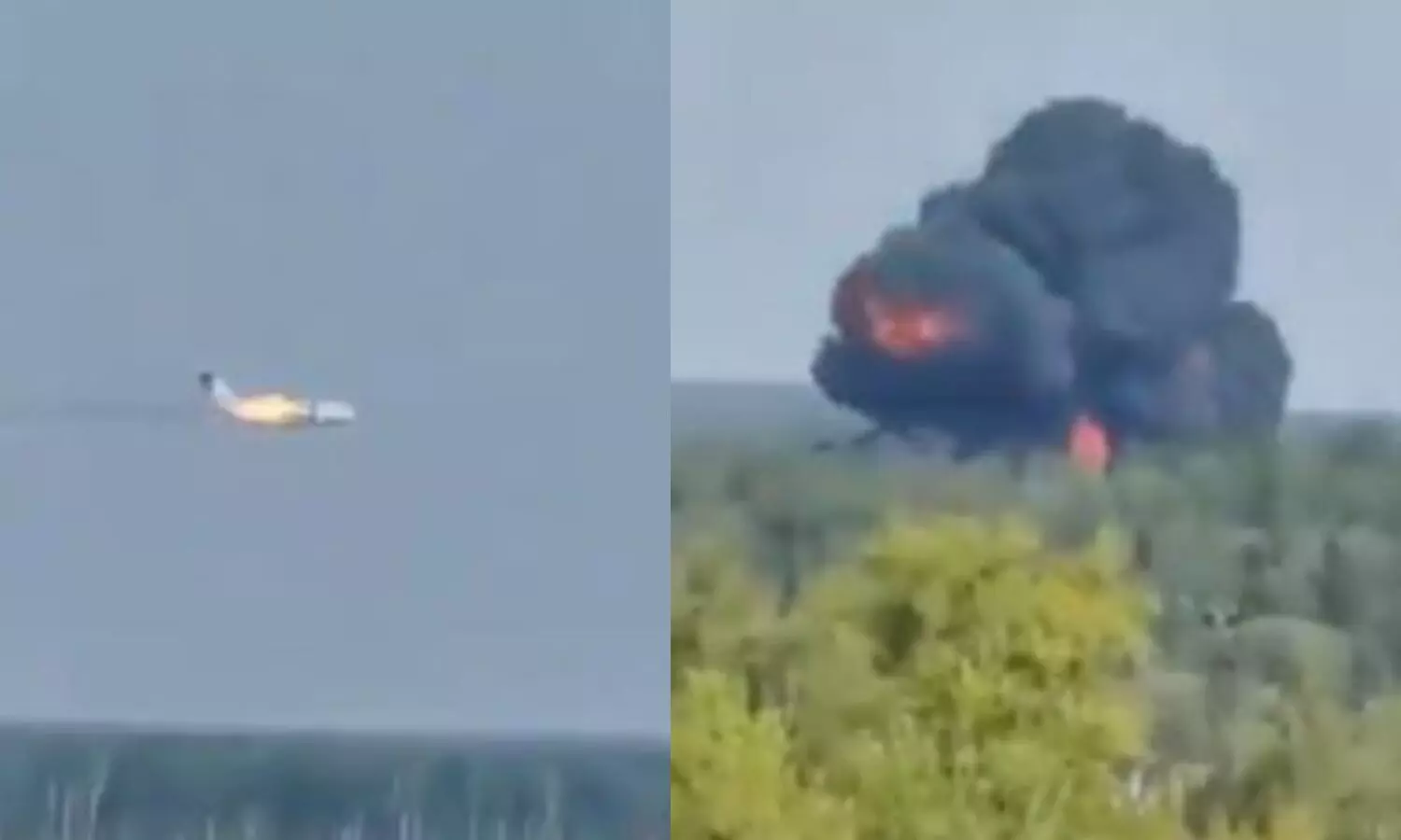 Russian Military Aircraft Crashes