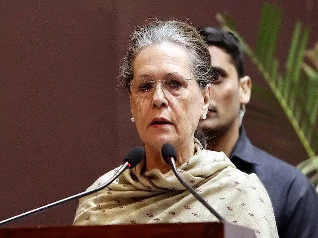 Congress interim president Sonia Gandhi Sonia Gandhi met 19 leaders of the opposition party