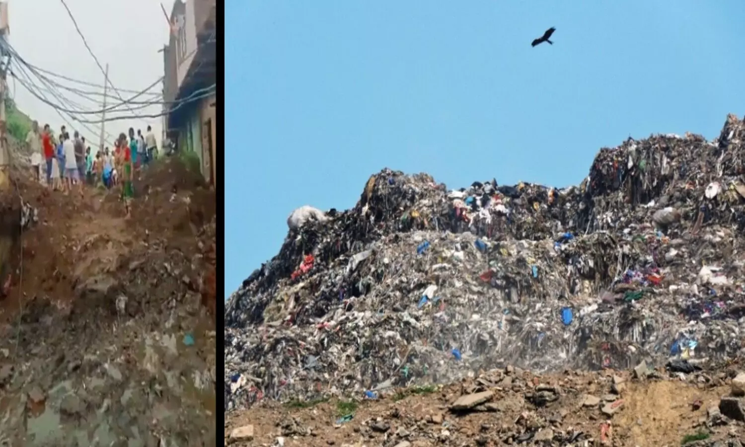 Delhi Dumping Site Collapsed
