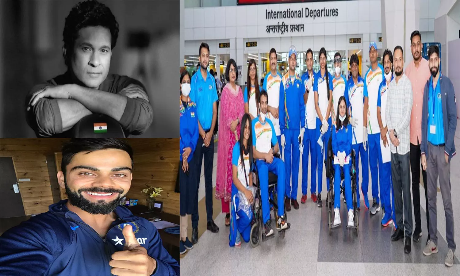 Virat Kohli-Sachin Tendulkar-Para-athletes