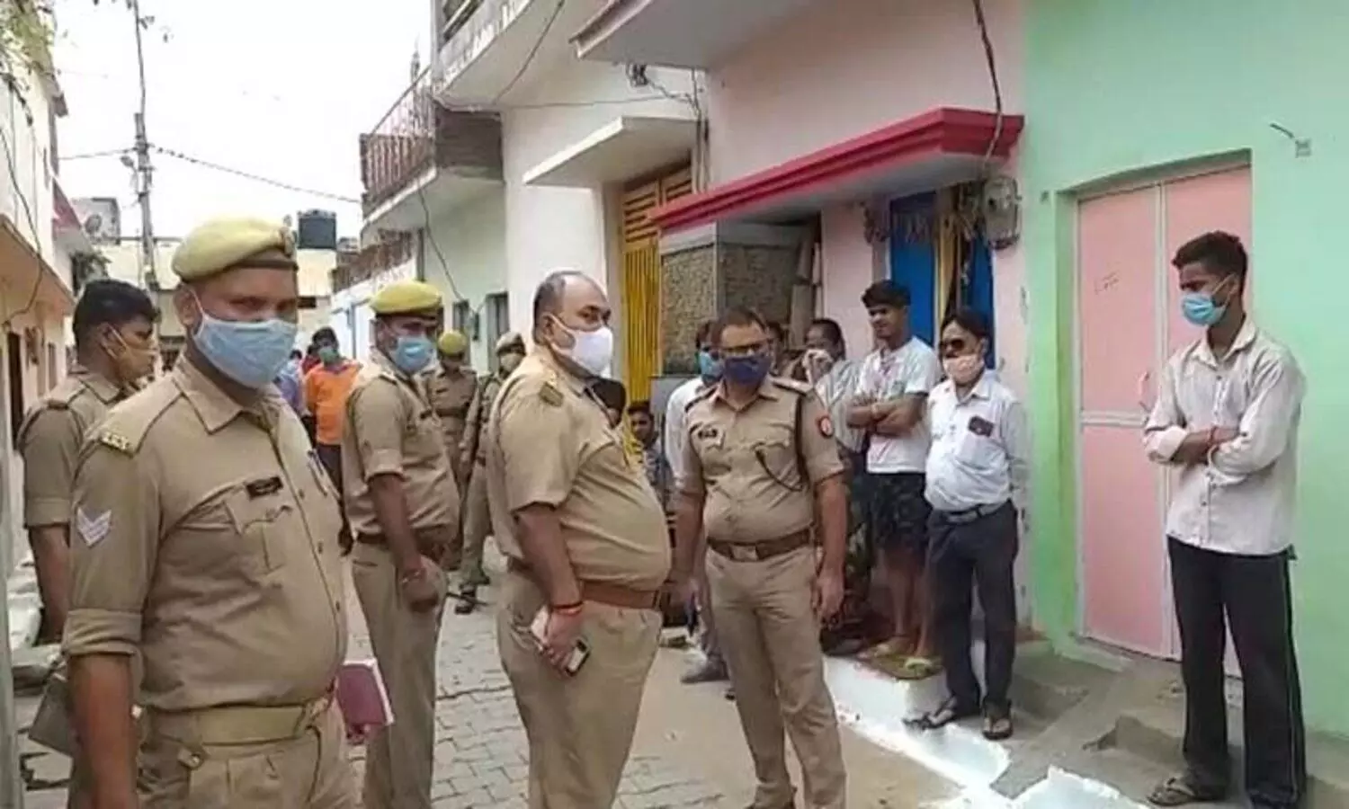 Police reached to incident place