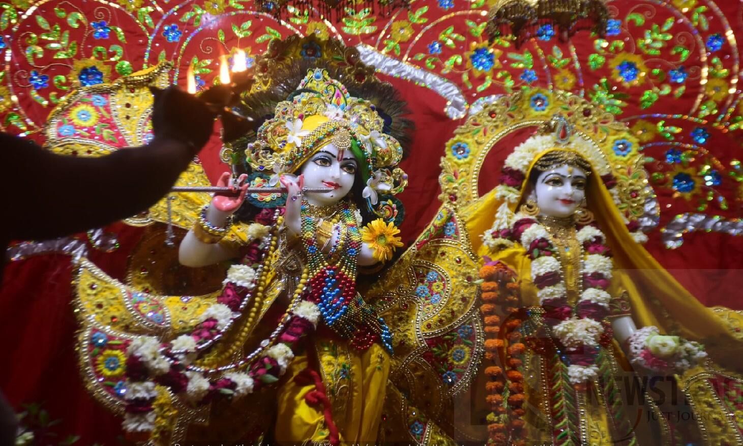 Iskcon Temple In Lucknow Krishna Janmashtami Krishna Janmashtami Krishna Images