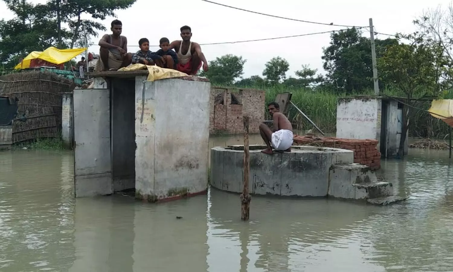 Flood in up