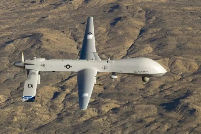Pakistan Air Force drone attack on Panjshir