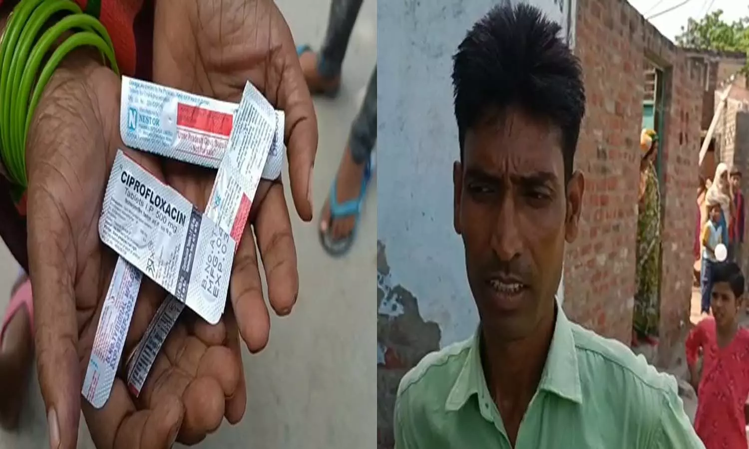 Health Department distributed the medicine of Expiry Date to the villagers