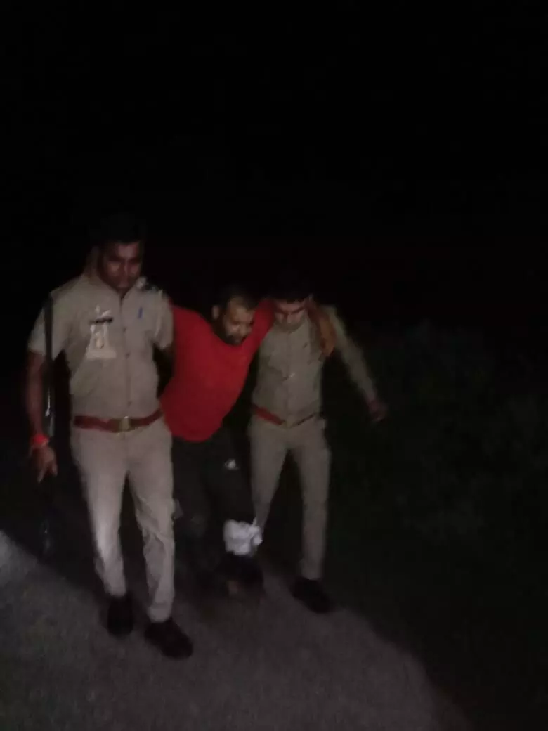 Gokash injured in late night encounter between police in Baghpat