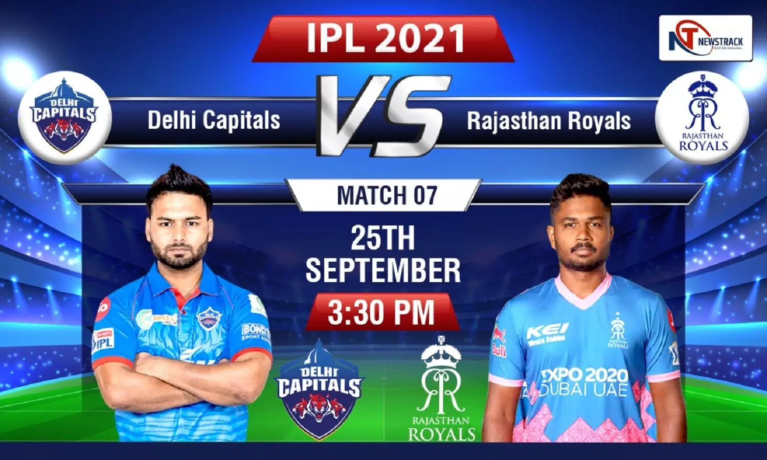 IPL 2021 DC VS RR