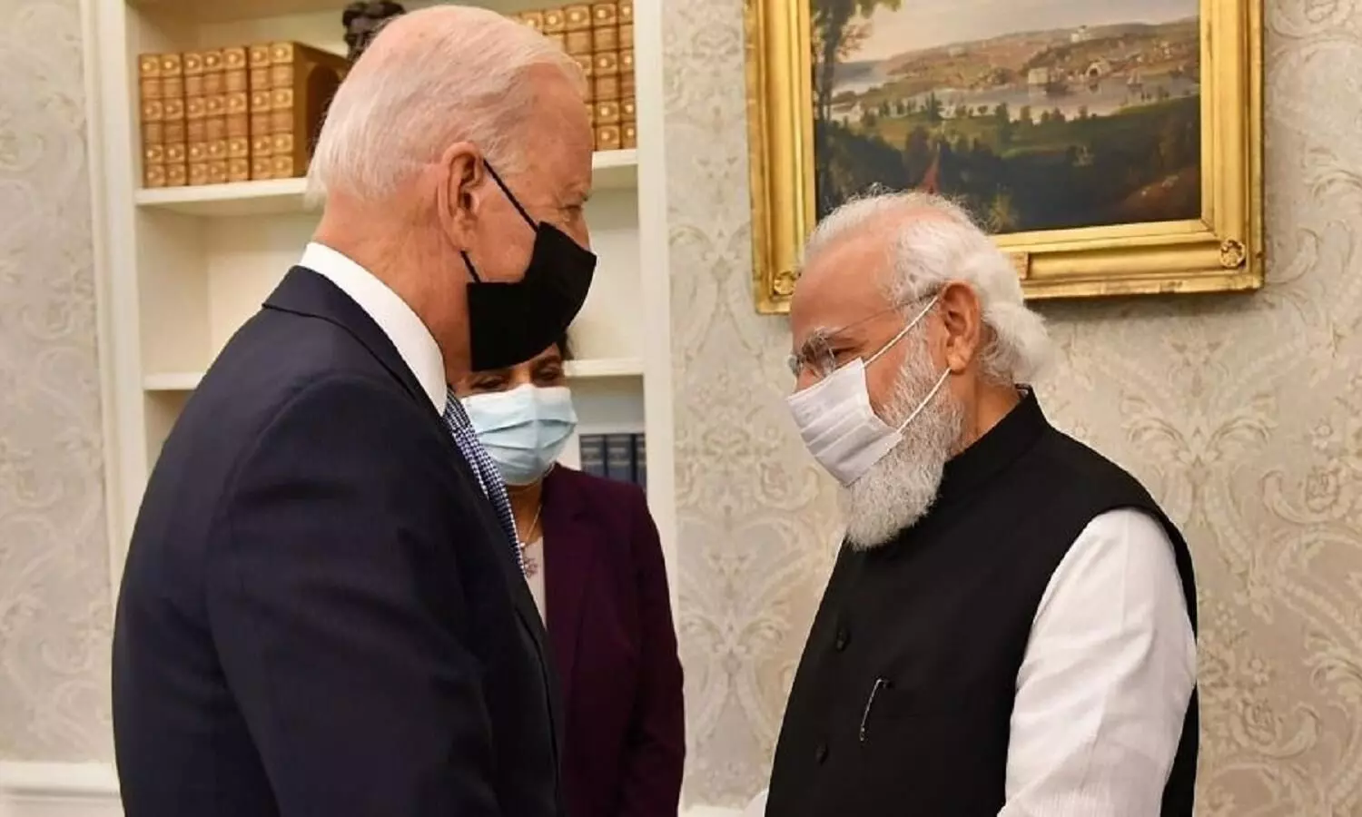 प्रधानमंत्री मोदी ने राष्ट्रपति बाइडन से की मुलाकात