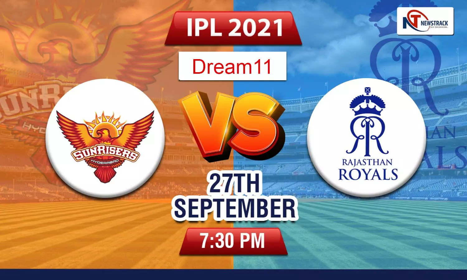 SRH vs RR Dream11 Team Today