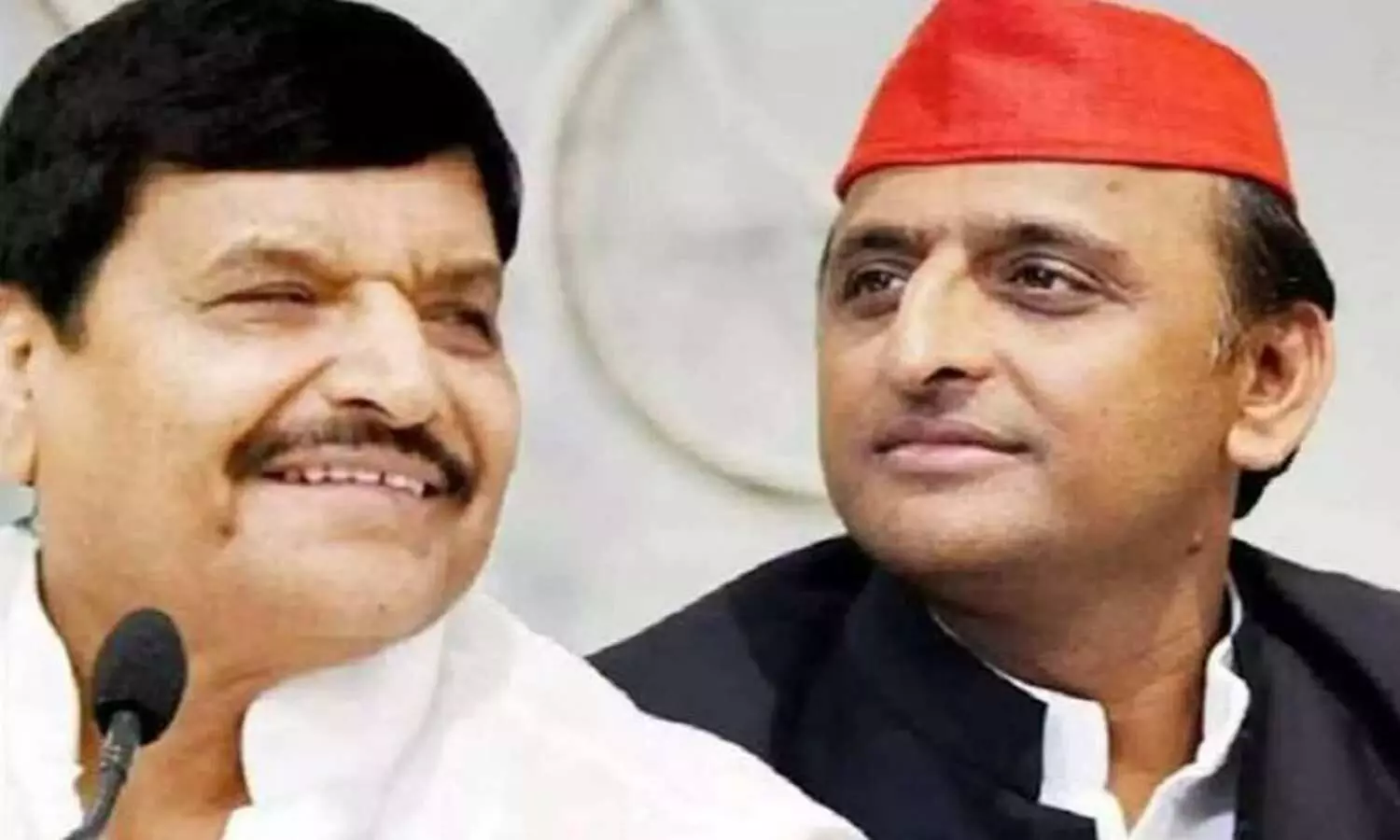 Akhilesh Yadav and Shivpal Yadav