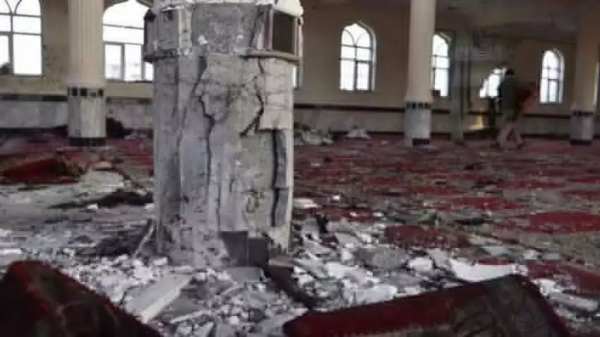 अफगानिस्तान के नंगरहार प्रांत के मस्जिद में जोरदार धमाका, 3 की मौत, 12 जख्मी