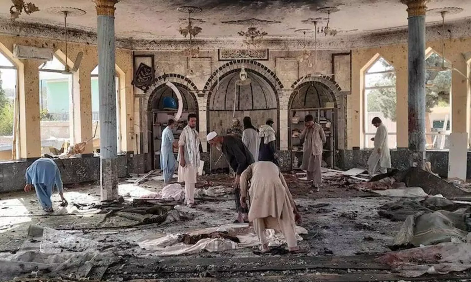 afghanistan mosque bombing