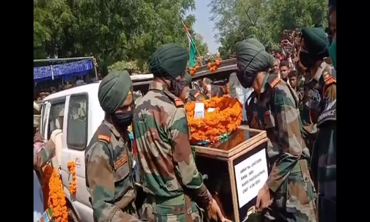 martyred army soldier