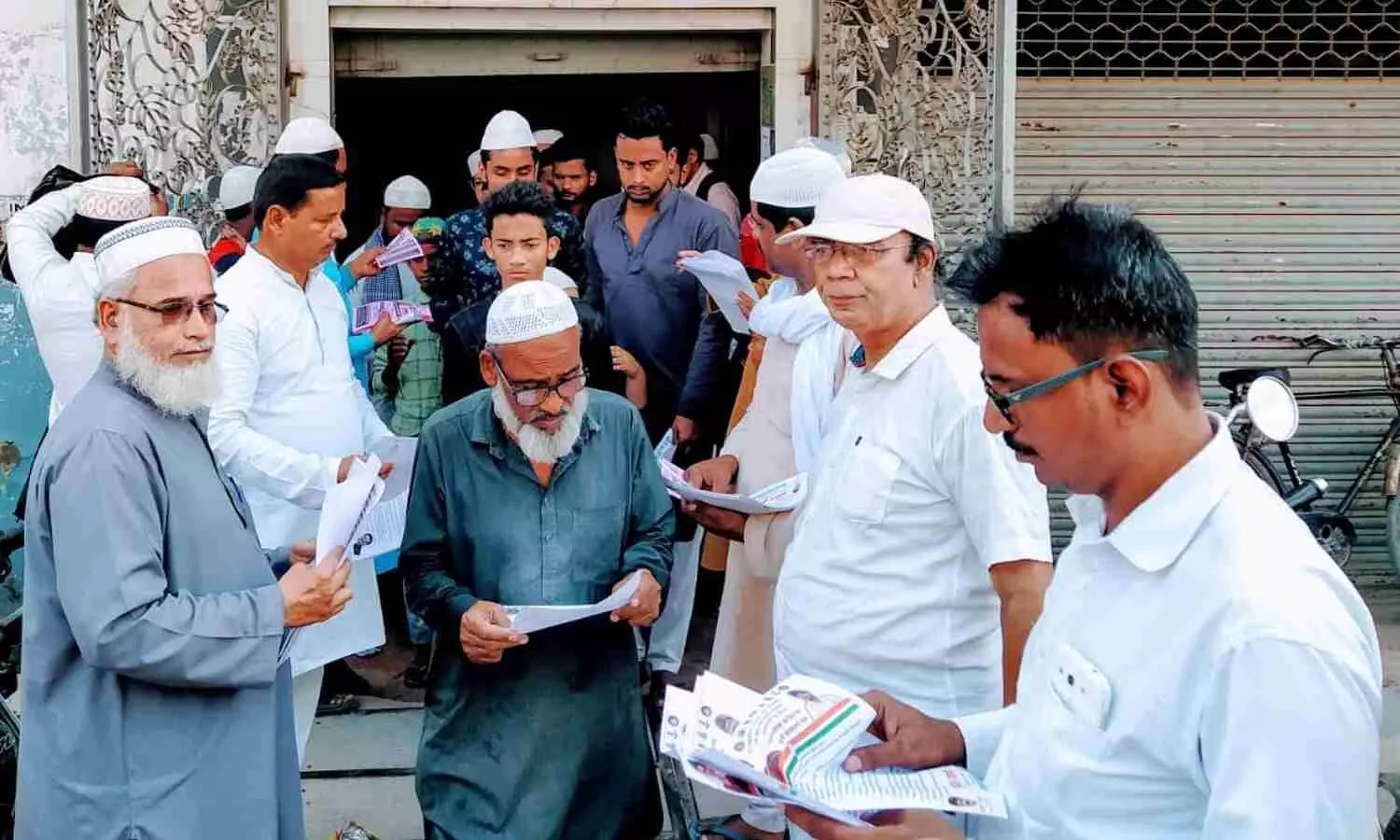 Sankalp letters distributed in mosques