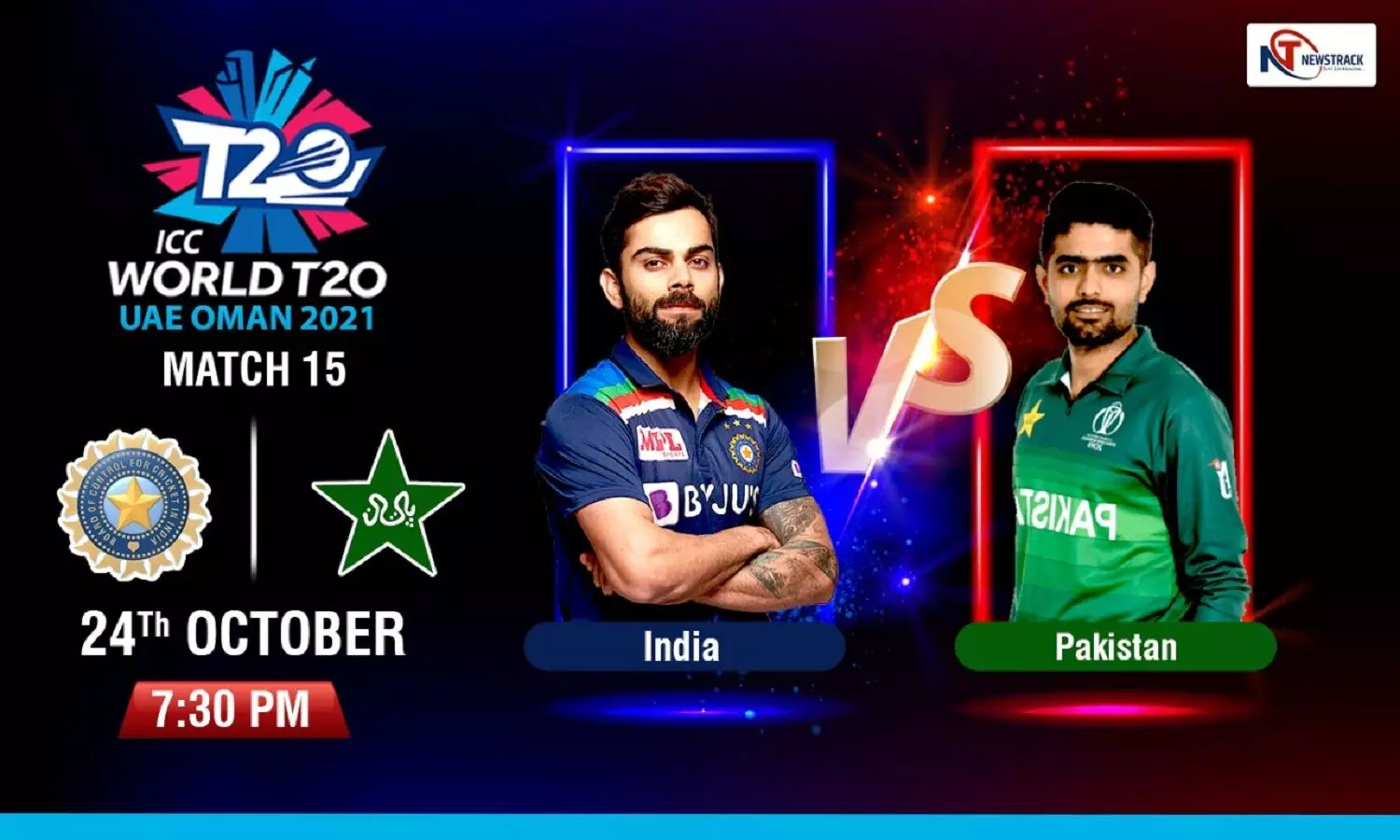 India VS Pakistan Live Score