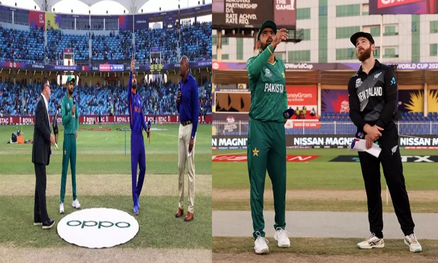 India vs Pakistan vs New Zealand