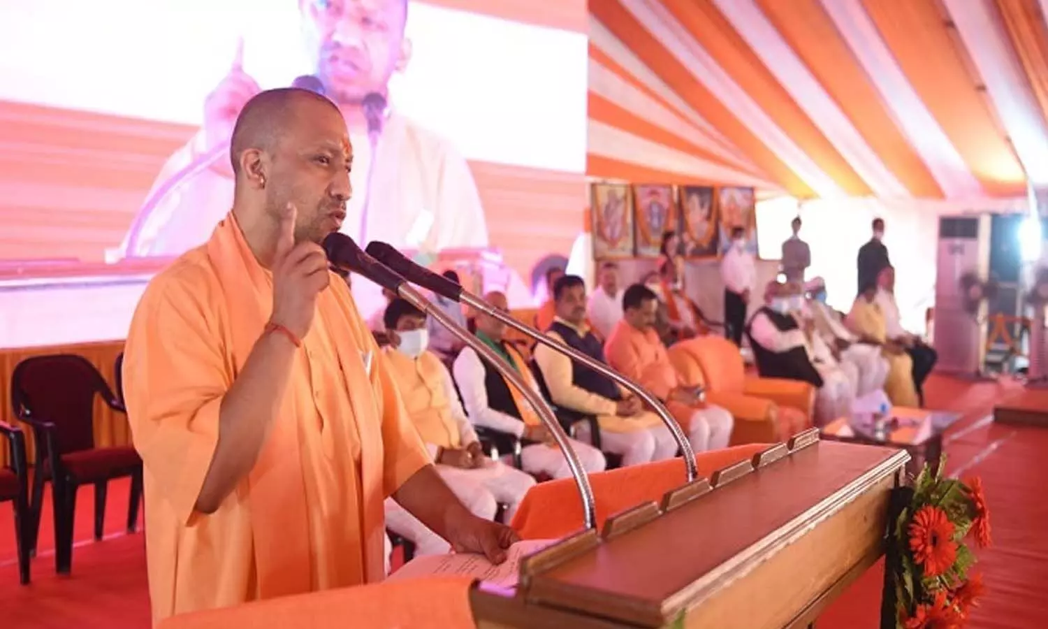 Gorakhpur: CM Yogi Adityanath said that Ramrajya has come true in Vantangia village