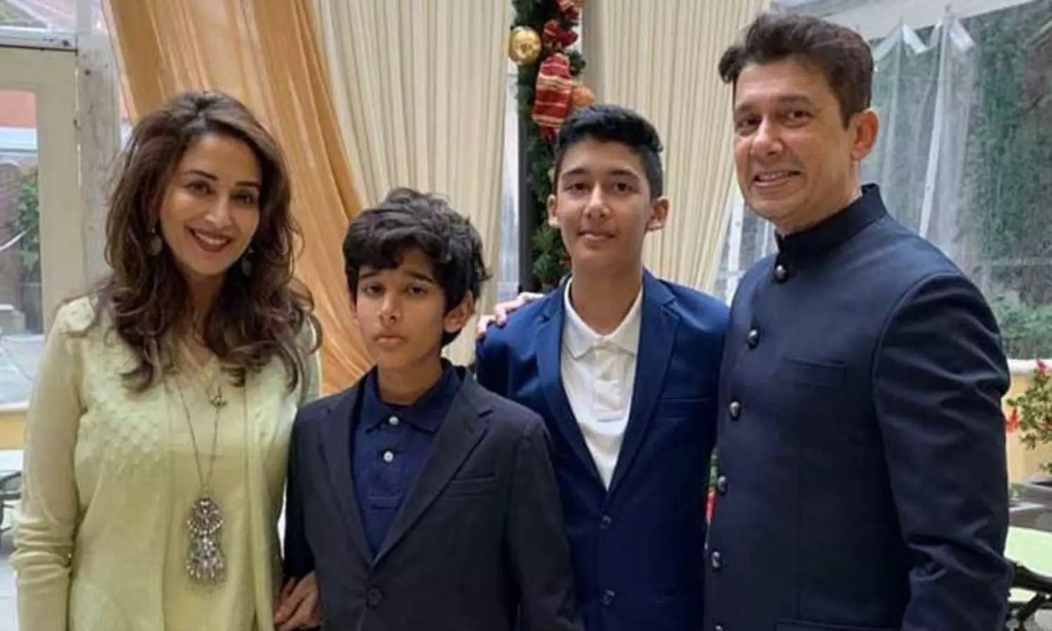 Madhuri Dixit Family